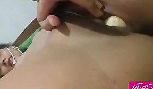 Wiwit marifatul ulumi with big cucumber in pussy Oriental Video from Indonesia