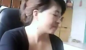 Chinese Mam Gets Caught Being Naughty