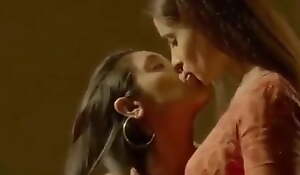 Indian Desi Lesbian babes Kissing and Making Out Fro Purfling limits