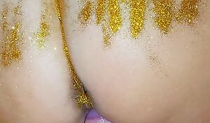 Glittery and brilliant sex with a stepfather
