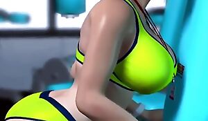 Huge boob gym girl motor coach - Hentai 3D 12
