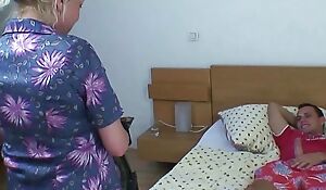 Big boobs age-old granny banged by horny stud