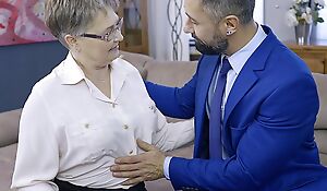 gigolo pounds sexually unsatisfied granny