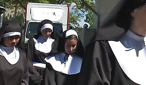 The Nun's oral pleasure