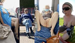 Public crossed gams climax compilation (part 2)