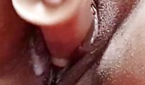 Look how my hungry shaved beaver was so molten and running in rivulets wet in a video supplicate in cuckolds pal