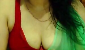 Fucking Hot Indian Wifey Cum Inwards Her Taut Pussy