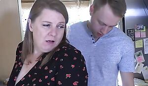 Mature busty stepmom gets anal invasion sex from young stepson