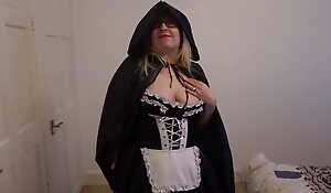 French Maid there Cape Doing Striptease