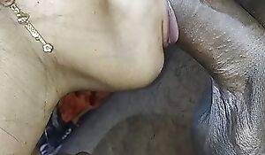 Desi gf Deep-throat cock gaping void mouth and cum in mouth