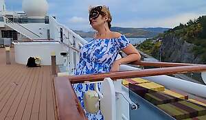 Huge Tittie Mistress Thursday. You step Mommy loves hangout in public on a crusie ship between filming new Competency in her Cabin
