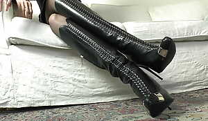 Watch My Leather Boots From Your Swamped View
