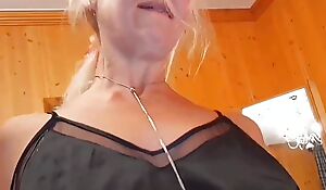 Sexy Blonde Amateur Wife Riding Orgasm