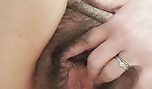 wifey is a hot slut shows her pussy