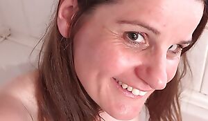 Auntjudys - Your 47yo MILF Stepmom Alison Catches You Watching Her in dramatize expunge Bath (pov)