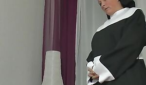 A Huge Nun and Highly Hungry be expeditious for Cock