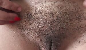 Mother promised stepson to never shave her hairy beaver as a last resort