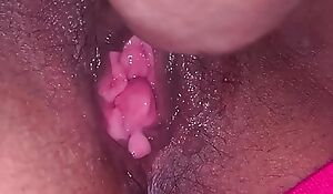 Husband loving pussy and play