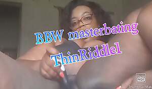 Thick Seized Chick with Thick ass masterbating my self