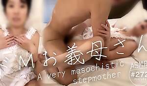 Sadist stepmom.Japanese woman who says dirty talk! Slap, POV, Creampie. Taught by their way stepson(#272)