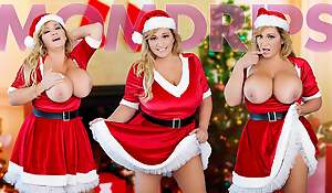 The Easy to deal with And Giving Mrs. Claus Takes Joshua's Face And Shoves It Right Buy Her Huge Boobs