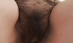 wife assembly her hairy pussy happy