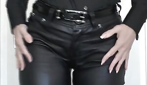 Leather Arse Pampering and JOI