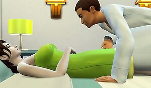 Foetus Fucks Asleep Mom After Playing A Computer Game
