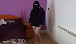 Dancing roughly Burka with an increment of Niqab roughly Nude Soles with an increment of Masturbating