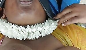 Tamil wife deep mouth fucking be advantageous to the brush hubby cock