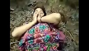Mature Honduras gets fucked in the woods