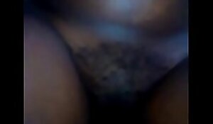 hot african armature ebony hairy pussy masturbates on camera